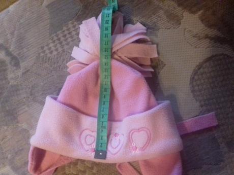 Prodám flesovou čepičku 1-1, 5roku, 74