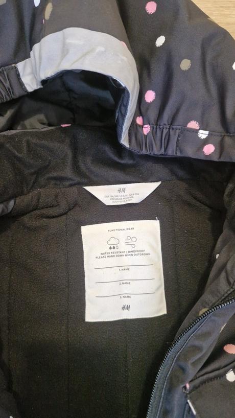 Zimni bunda h&m 134/140, h&m,134