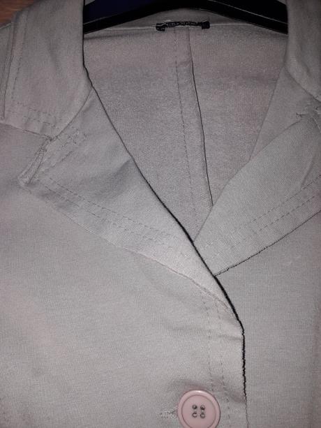 Béžové mikinové sako me&me, s