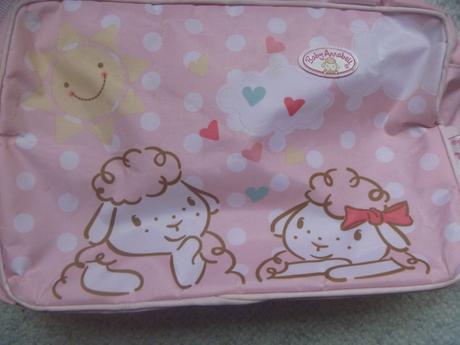 Růžová taška baby annabell, 