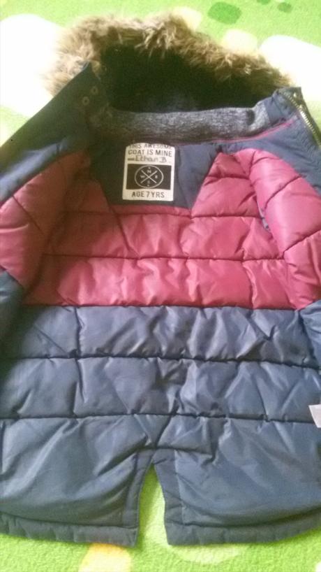Zimní bunda 7let, 122