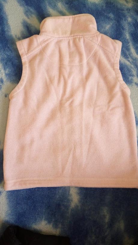 Fleecová vesta - světle růžová, vel. 128, timbuktoo,128