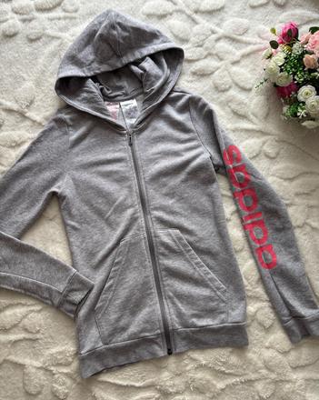 Mikina šedá adidas - v.11/12 let, adidas,152