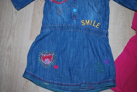 Šaty, triko, kalhoty, 104–116