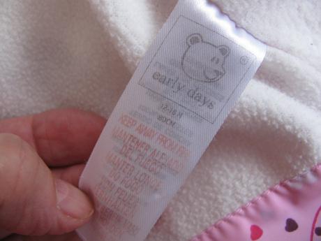 Zateplená růžová vesta s kapucí s hřejivou podšív., early days,80