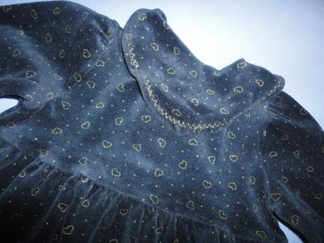 I jako sváteční, sametové šatičky z c+a, 80-86, c&a,86