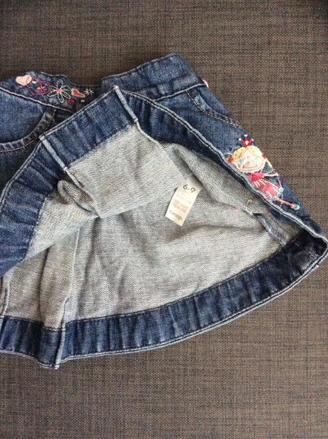 Džínová sukýnka zn. george, george,74