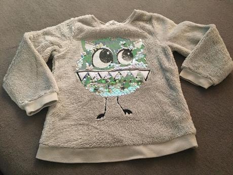 Chlupatá mikina h&m, h&m,110