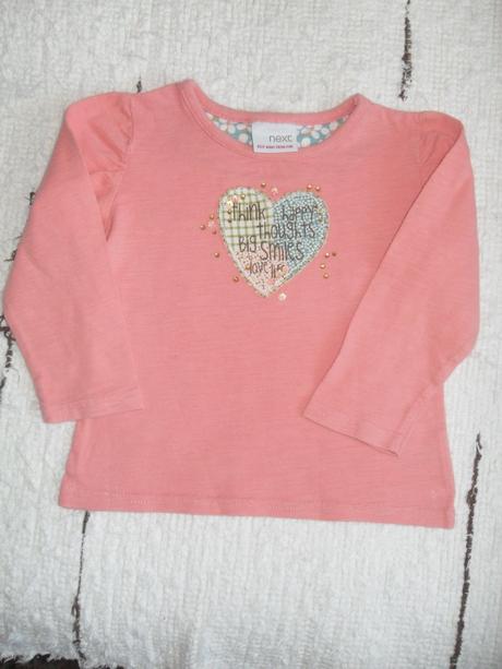 Tričko se srdíčkem, next,80