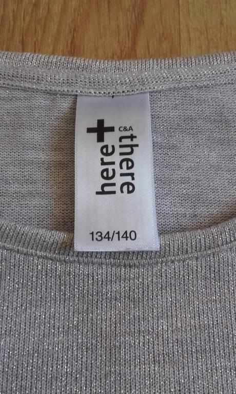 Asymetrický trblietavý top šelma, c&a,134