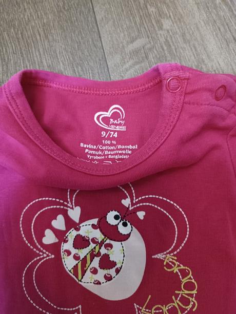 Set dívčího oblečení, vel. 74, lupilu, 3 kusy, lupilu,74