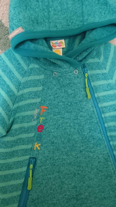 Komplet-softshellové kalhoty vel.86+ mikina, little things,86