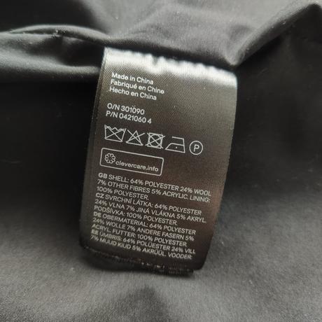Dámský vlněný kabátek blejzr sako v 38, h&m,38