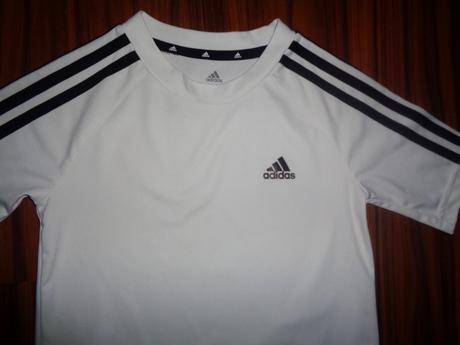 Bílé funkční tričko adidas - aeroready, adidas,128
