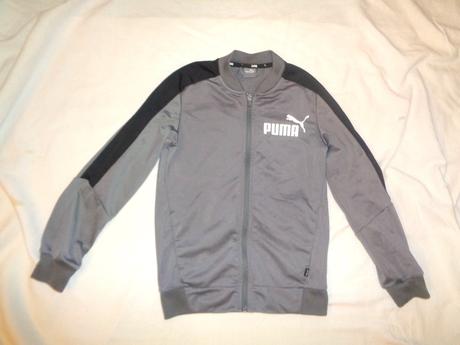 Šedočerná sportovní bunda puma, puma,140