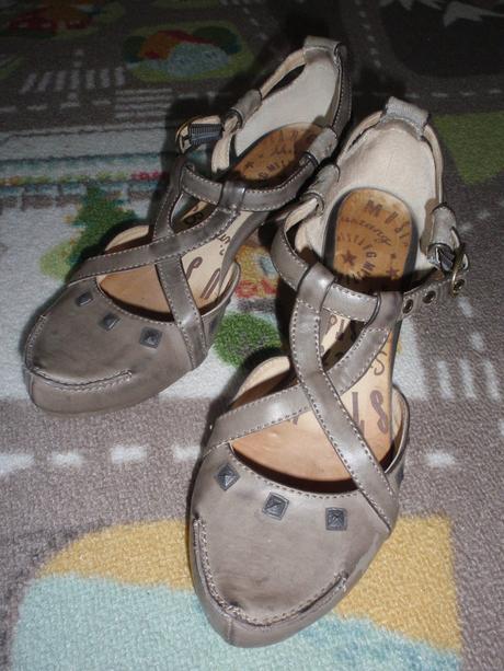 Boty-polobotky-sandálky-lodičky kožené vel. 39., mustang,39