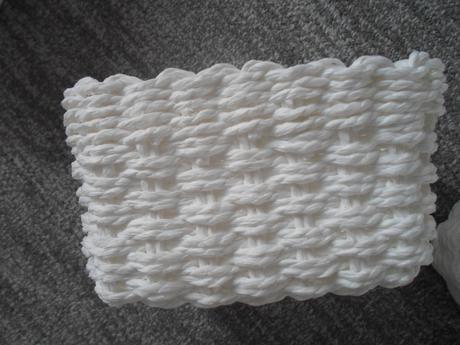 Bílé úložné košíky 3 kusy, 