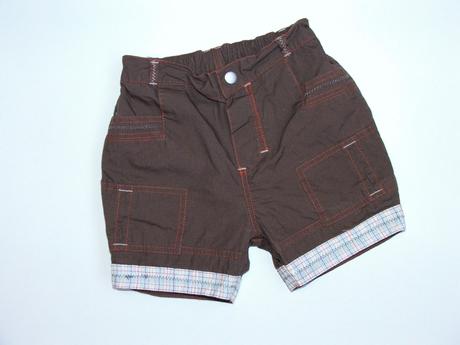 J975 plátěné kraťasy vel. 74, debenhams,74