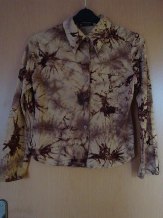 Halenka - batikovaná, vel. l, l