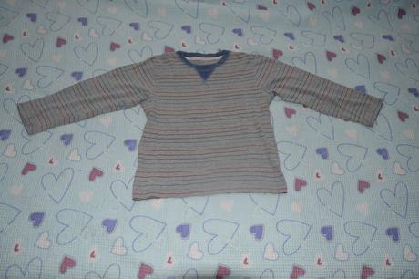 122 prouhaté triko dlouhý rukáv, marks & spencer,122