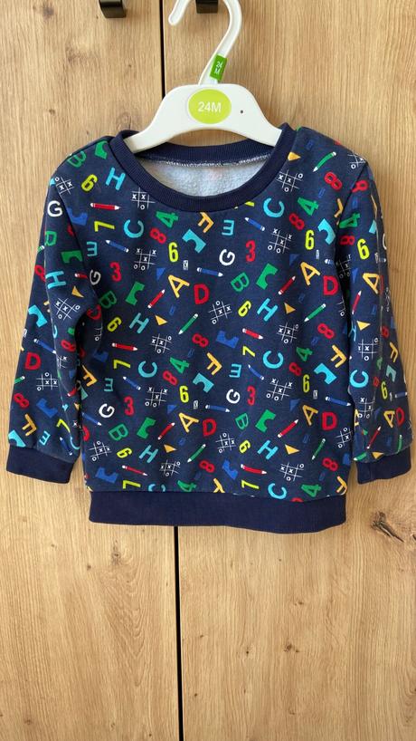 Dětská barevná mikinka vel.98, 98