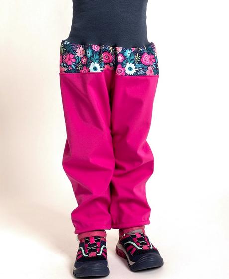 Softshellové kalhoty unuo s fleecem dětské, unuo,92 / 98