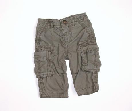 K459 bavlněné / plátěné kalhoty vel. 62, debenhams,62