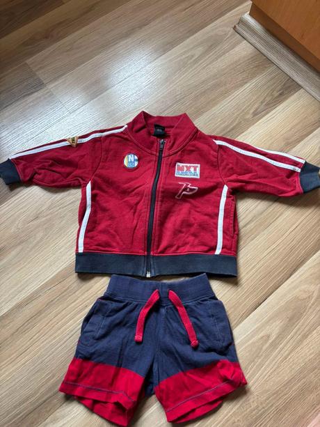 Mikina + kraťasy, next,80