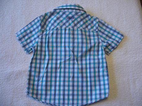 Kostkovaná bavlněná košile, lindex,86