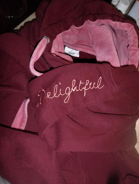 Super teplá mikina s kapucí - vel.l-xl, only,l