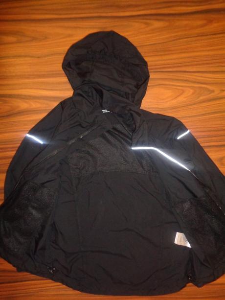 Luxusní černá šusťáková bunda ronhill, 128