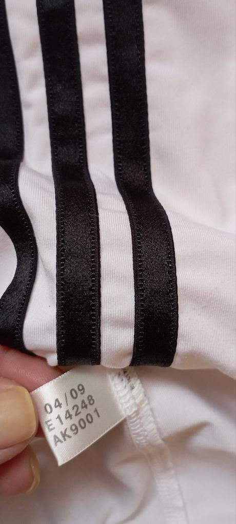 Bílo černé tílko zn."adidas" vel."40", adidas,40