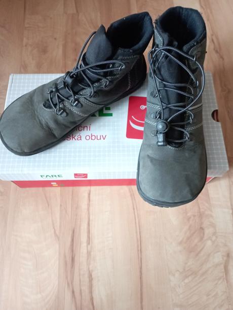 Kožené boty fare vel.38, fare,38