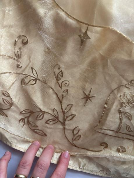 St1/ kostým kráska bell - v.5/6 let zn. disney, 