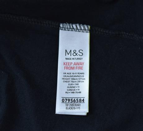 Tričko vel. 10 - 11 let, marks & spencer,146