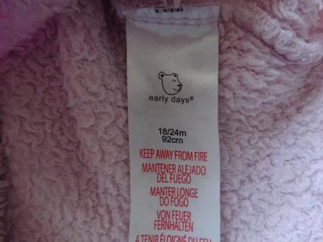 2x fleesová mikina, vel. 86, early days,86