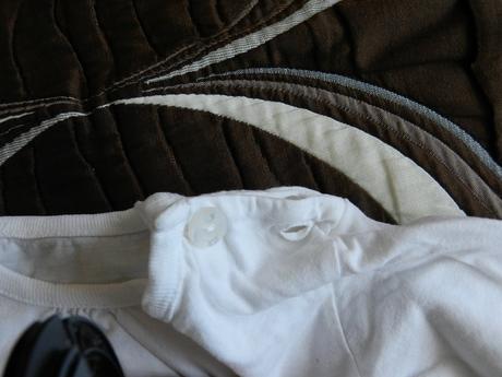 Triko dlouhý rukáv bílé, 86