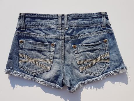 M30	dívčí riflové kraťasy vel. 140, denim co,140