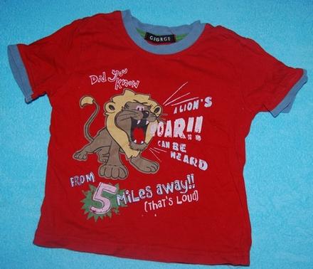 Tričko s lvem, george,86