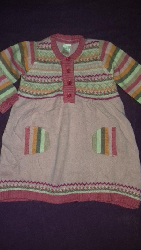 Pletené šaty, tunika, next,74