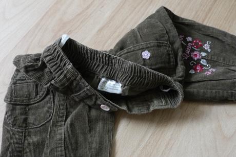 Manzestrove kalhoty hnede 68, 68