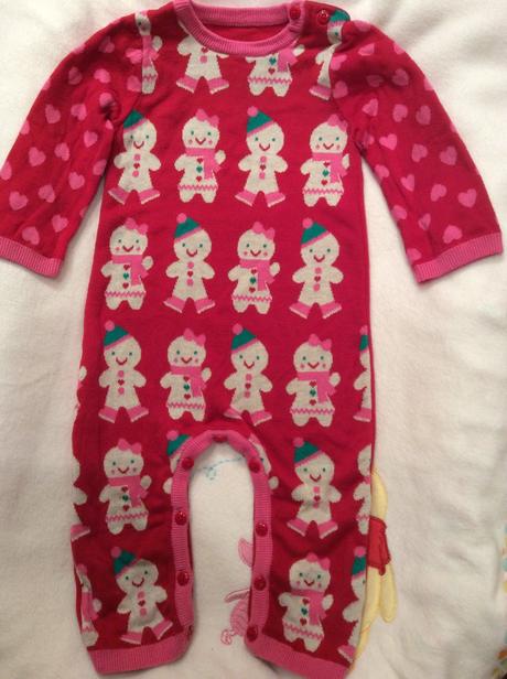 Teplý pletený overal se sněhuláčky zn. george, george,80