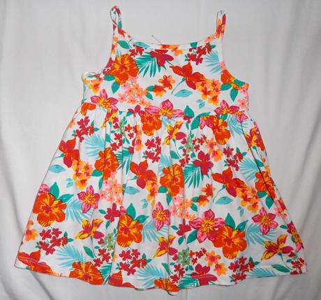 S62. květinkovaná tunika 5-6 let, george,116