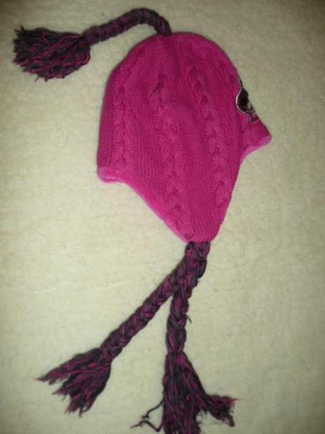 Zimní teplá čepice monster high vel 54 /5-8 let, 