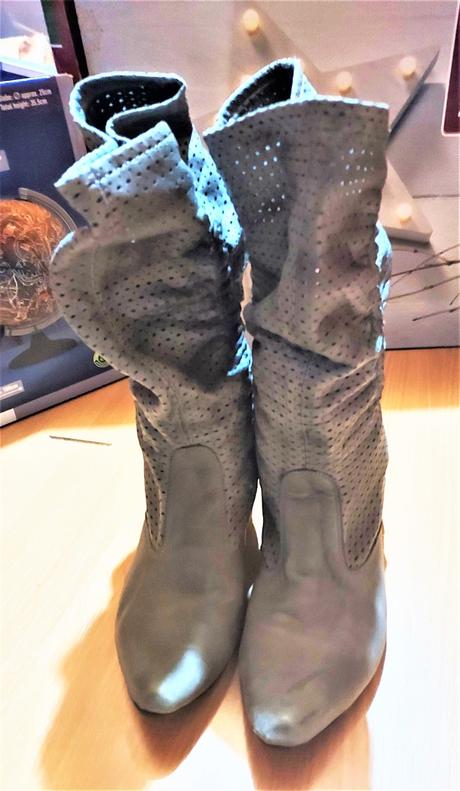 Kožené značkové jarní - podzimní kozačky top stav, 37