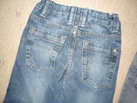 Džíny rifle podšité bavlnou vel 104, 104