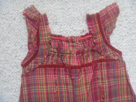 Červené kárované šaty zn. marks & spencer vel. 86, marks & spencer,86