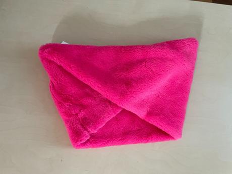 Plyšový růžový tunel, teplý, one size, primark