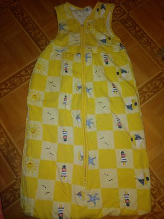 Spací pytel moře, lodě, slunce, maják 81 cm,