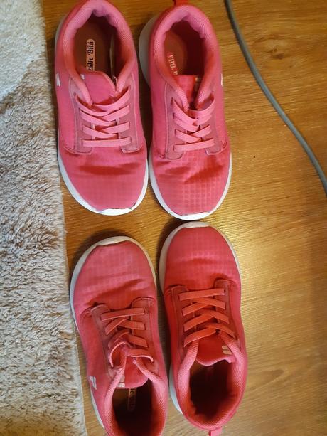 2 x tenisky fila růžové, 29
